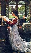 John William Waterhouse The Missal Sweden oil painting artist